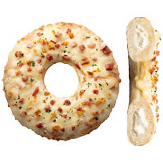 Pizza-Donut Flammkuchen