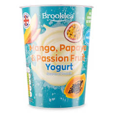 Low Fat Mango, Papaya & Passion Fruit Yogurt