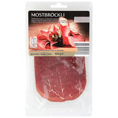 Carne secca Mostbröckli