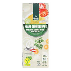 Cubes aux légumes
