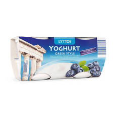 Yogurt greco al mirtillo
