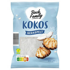 Kokosnuss geraspelt 200 g