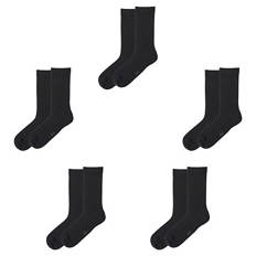 Herren-Socken, Schwarz, 39/42