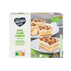 Sahneschnitten 450 g, Apfel
