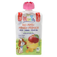 Confezione da spremere, mela-pesca-mango