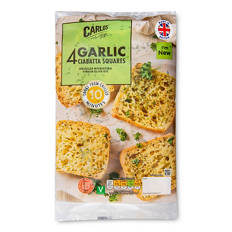 Garlic Ciabatta Squares 4 Pack