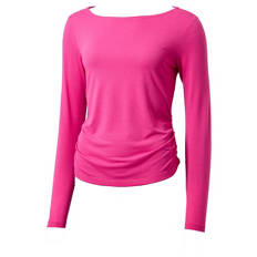 Damen Langarmshirt, Rosa, S 36/38
