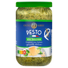 Premium Pesto 190 g, Basilikum-Rucola