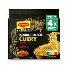 Instantnudeln, Curry