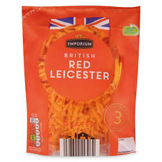British Grated Red Leicester Cheese