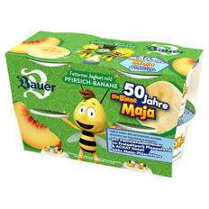Der kleine Bauer 4 x 100 g, Pfirsich-Banane