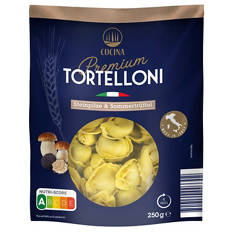 Gourmet Tortelloni 250 g, Steinpilze & Sommertrüffel