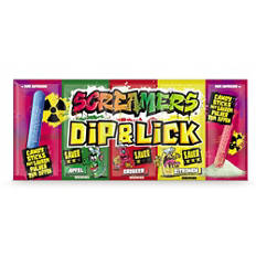 Back to School Retro Süßigkeiten, Sour Dip'n Lick