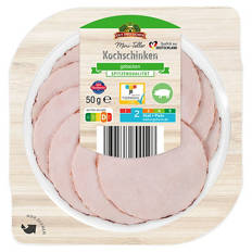 Mini Teller 50 g, Kochschinken gebacken