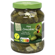 Feine Cornichons 190 g, Kräuter