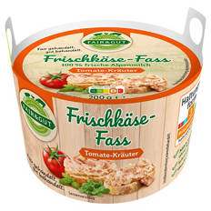 Frischkäse-Fass 200 g, Tomate-Kräuter