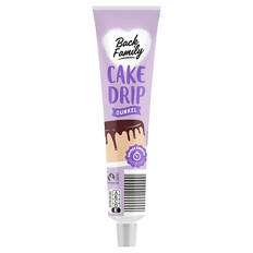 Cake Drip Glasur 120 g, Dunkel