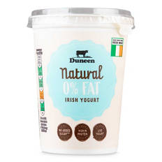 Natural 0% Fat Irish Yogurt