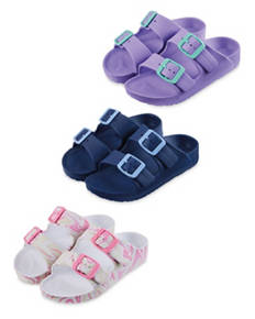Lightweight Footbed Sandals