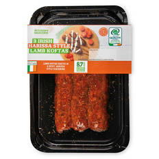 Harissa Irish Lamb Koftas