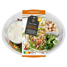 Salat-Menü Vielfalt 350 g, Linsen mit Hähnchen