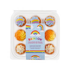 SCOTT'S BAKERY Mini cupcakes Rainbow