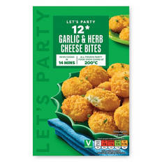 Garlic & Herb Cheese Bites 12 Pack