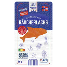 Lachs-Vielfalt 90 g, Räucherlachs