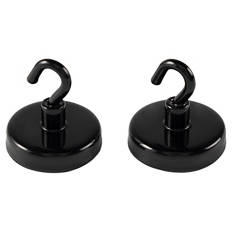 Magnet Sortiment, Haken, Schwarz