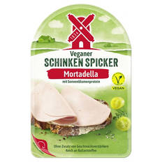 Veganer Schinken Spicker 80 g, Mortadella