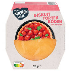Tortenböden, Biskuitboden 250 g