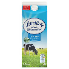 Frische-Weidemilch 1,5 % 1,5 l