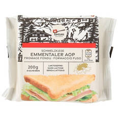 Schmelzkäsescheiben, Emmentaler AOP