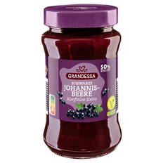 Dunkle Früchtemix Konfitüre 450 g, Schwarze Johannisbeere