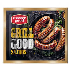 Grill Good grillkolbász, sajtos, 370 g
