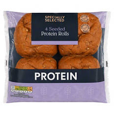 Seeded Protein Rolls 4 Pack