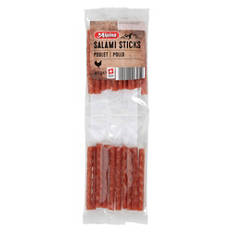 Bâtonnets de salami, volaille