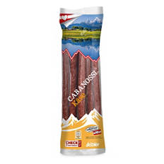 Cabanossi, Käse