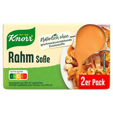 Basissaucen 2 x 250 ml, Rahm Soße
