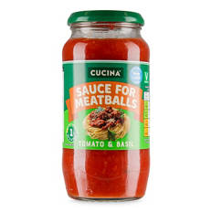Tomato & Basil Sauce For Meatballs