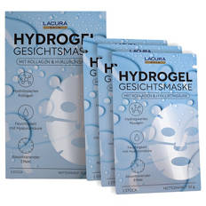 Hydrogel Gesichtsmaske, 3 Stück