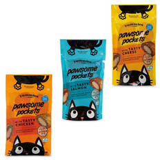 Pawsome Pockets Cat Treats