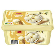 Eisschale 2,5 l, Vanille