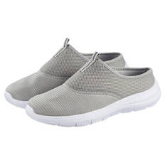 Damen oder Herren Slipper, Herren, Grau, 41