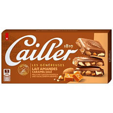 Tafelschokolade, Caramel-Mandel