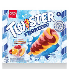 Twister Frrreeze, 4 darab