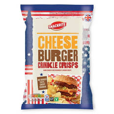 Cheeseburger Crinkle Crisps