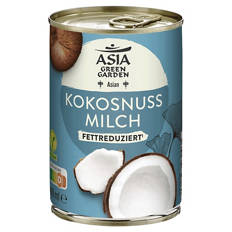 Kokosnussmilch 400 ml, fettreduziert