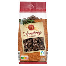 Erdnussberge 250 g, Zartbitterschokolade
