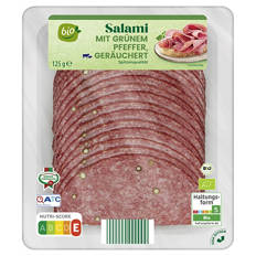 Bio-Salami 125 g, Pfeffer